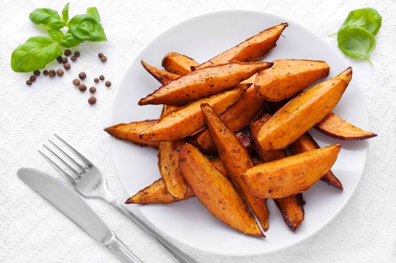 patate douce au four