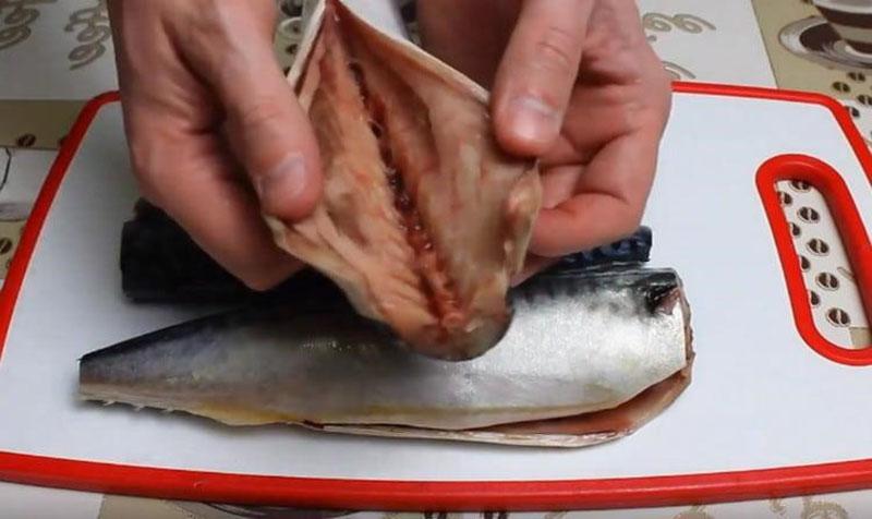limpiar el pescado