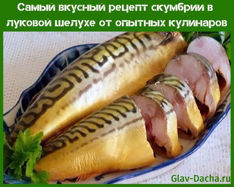 la receta más deliciosa de caballa en piel de cebolla