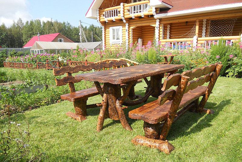 muebles de campo de madera