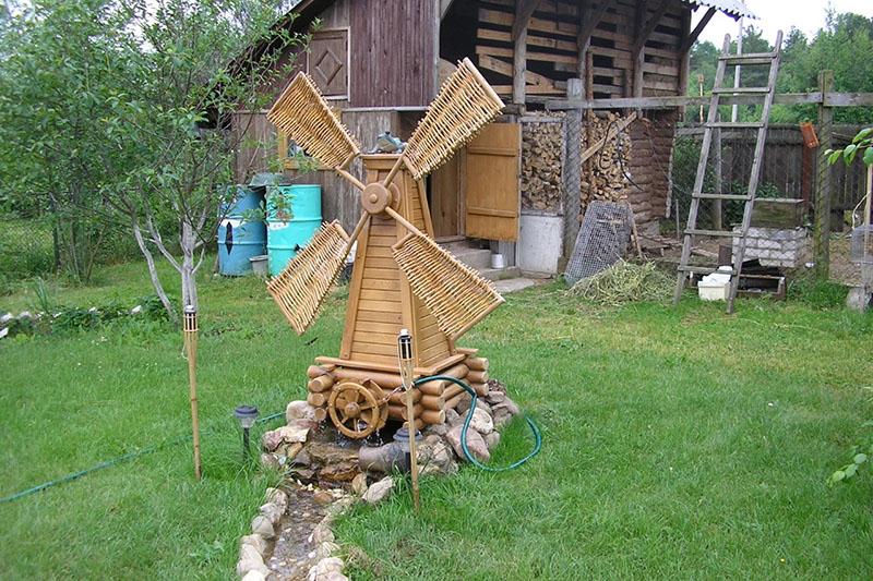 decoración del sitio del molino
