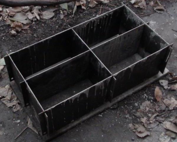 Forme pour 4 briques