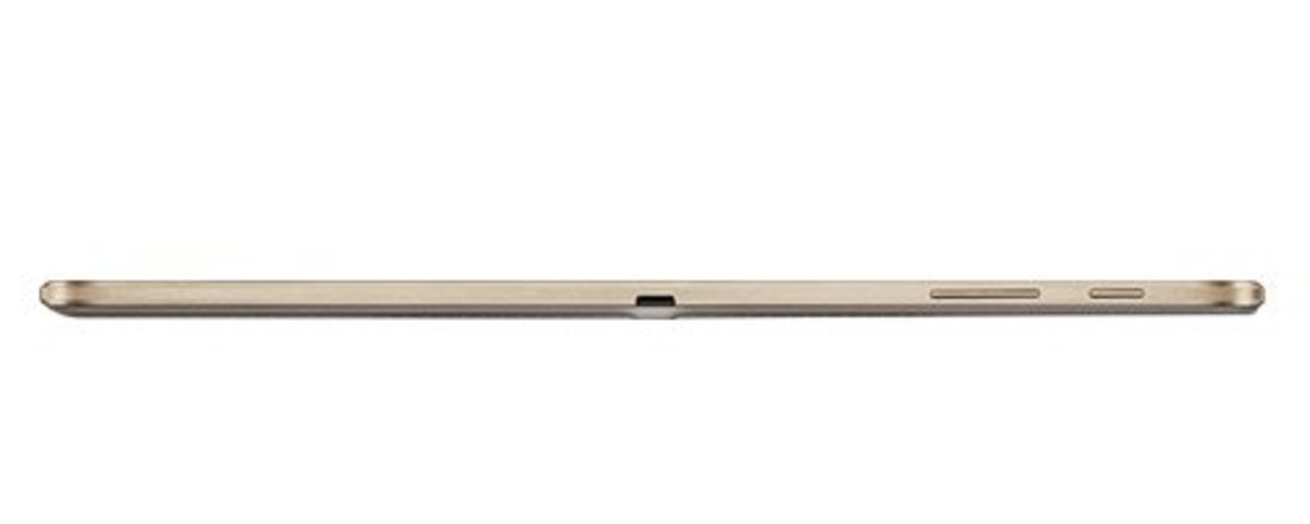 Sehen Sie im Ernst, wie dünn das Tablet ist. Es ist erstaunlich!