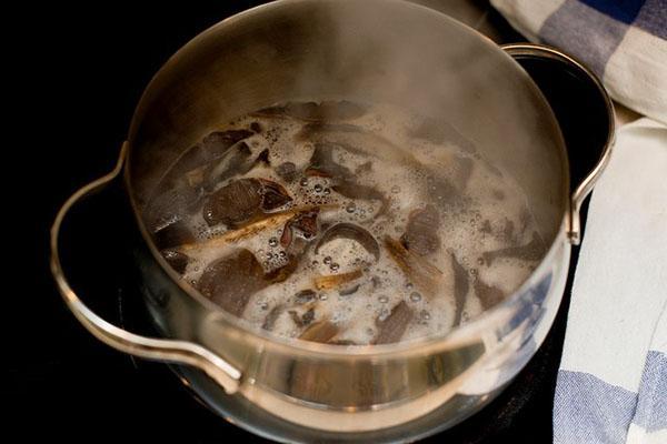 faire cuire des champignons