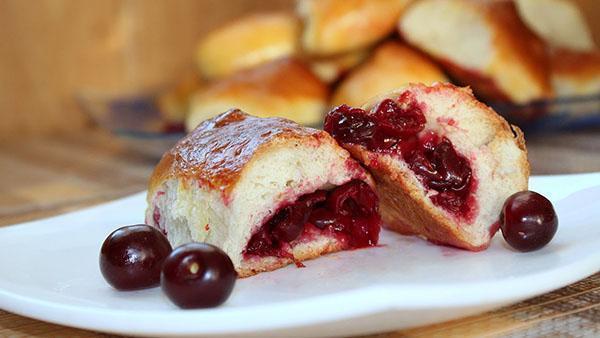 tartes aux cerises au four