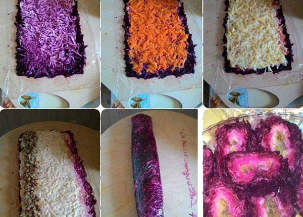 etapas de hacer un rollo