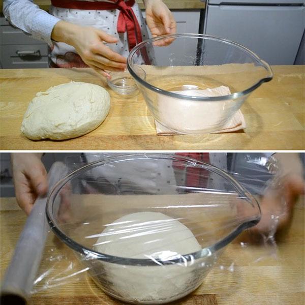 préparation de la pâte
