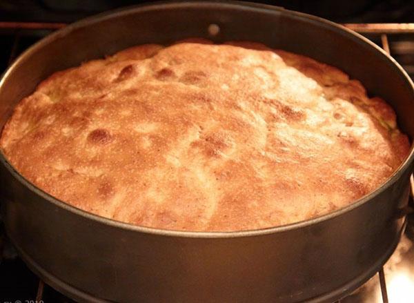 tarta de manzana preparada