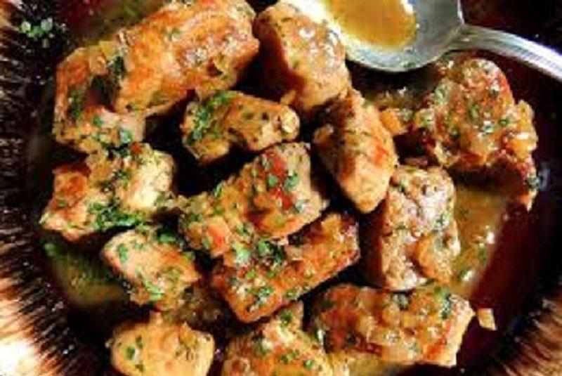 kebab aromatisé juteux