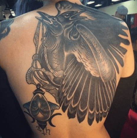 Foto přes instagram Vivka je vážná nadšenkyně do tetování a její kvalitní práce tomu nasvědčuje.