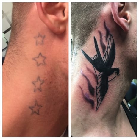 الصورة عبر الفيسبوك أحيانًا يتخذ الناس خيارات سيئة ، وفي بعض الأحيان يتغير الناس. نحن في Southside Tattoo نود إحداث فرق. إذا كنت أنت أو أي شخص تعرفه لديه وشم مرتبط بعصابة أو عنصرية ، وتريد تغطيته ... فسنقوم بتغطيته مجانًا. لا توجد أسئلة. نعتقد أن هناك كراهية كافية في هذا العالم ونريد إحداث فرق. يرجى الاتصال بالمتجر وإجراء استشارة مع أي من فنانينا. انتشار الحب لا أكره ♡ يرجى المشاركة