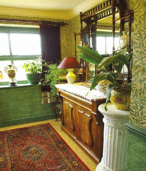 Aspidistra dans la maison d'un dignitaire