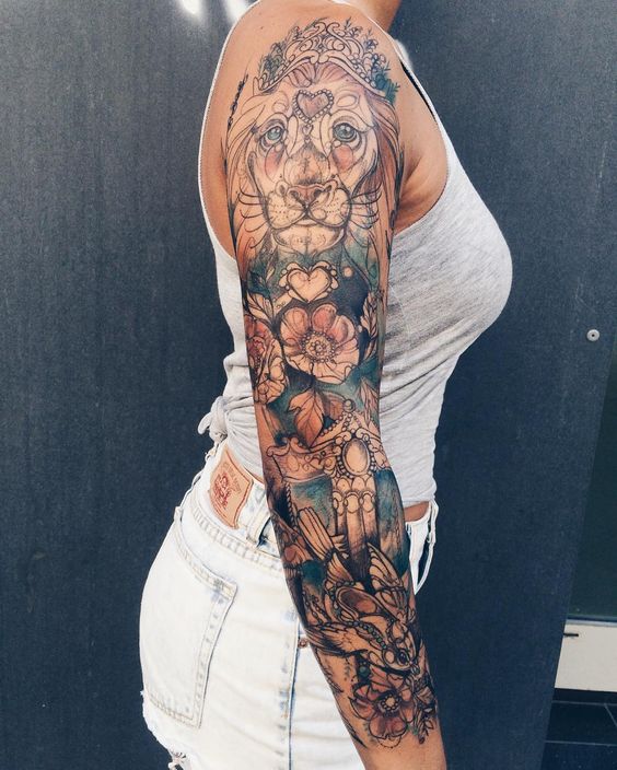 Ärmel-Tattoos - 151 Top-Trend-Ärmel-Tattoos, die Sie umhauen werden