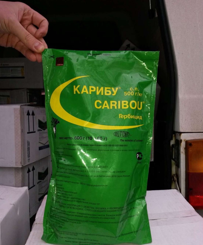 herbicida caribú