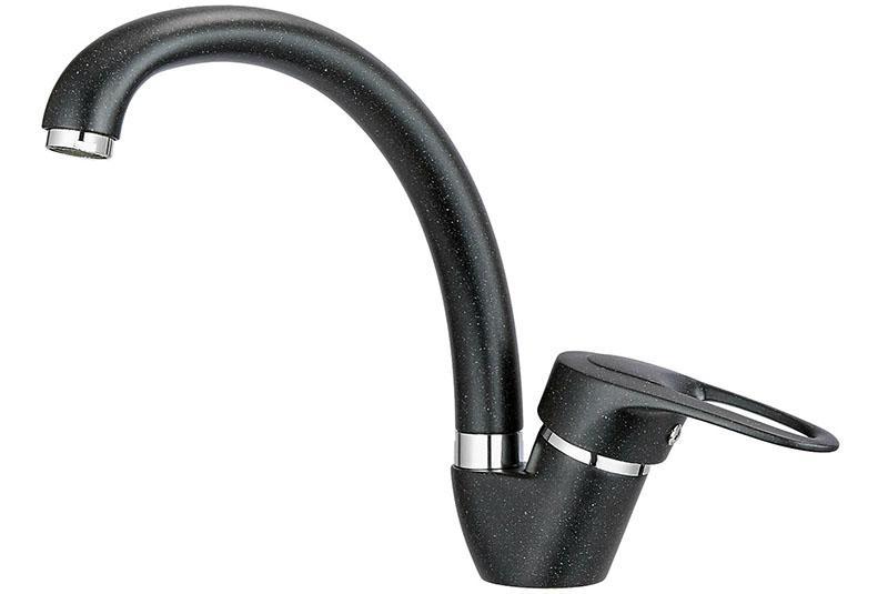 grifo de cocina negro