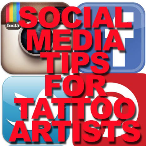 Auswahl einer Plattform: Die drei besten Plattformen für Bilder Ihrer Tattoos sind Instagram, Tumblr und Pinterest.