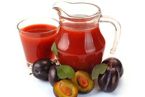 delicioso jugo de ciruela