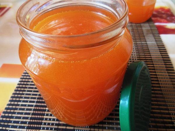 jugo de espino amarillo con azúcar