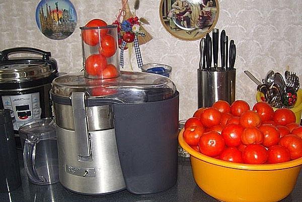preparación de tomates