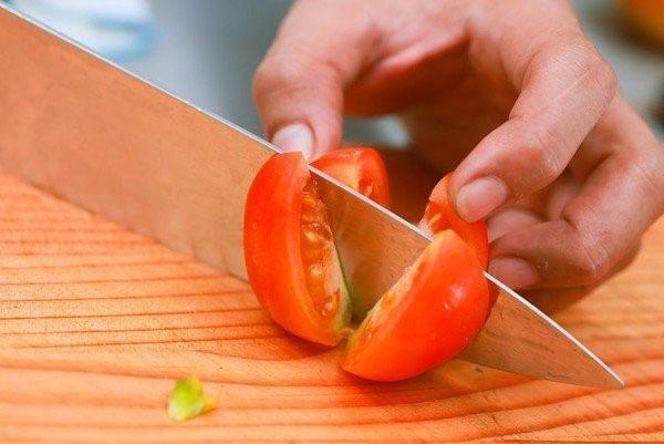 tomates coupées