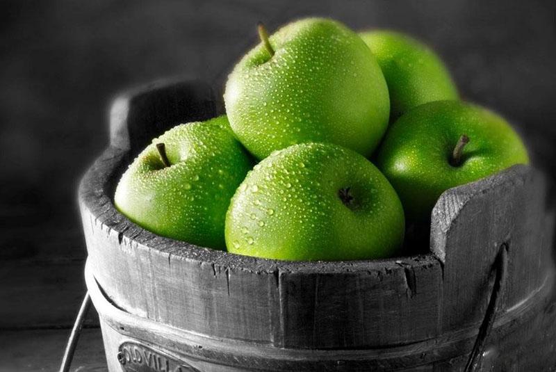 variedades de manzanas verdes