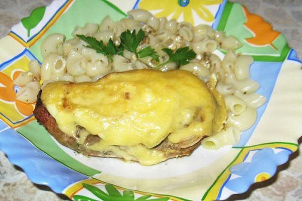 ternera al horno con queso