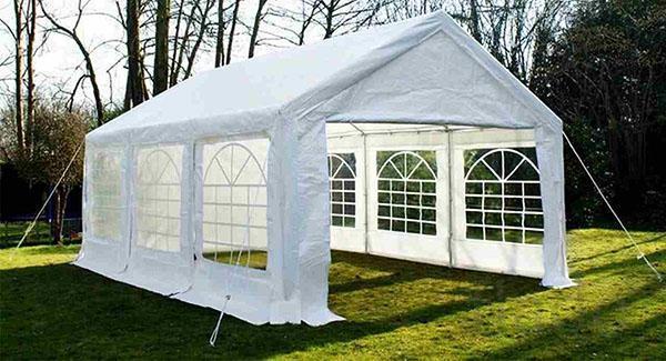 gazebo pliable avec auvent