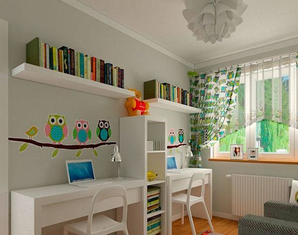 chambre pour deux filles