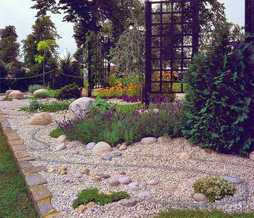 jardin facile d'entretien