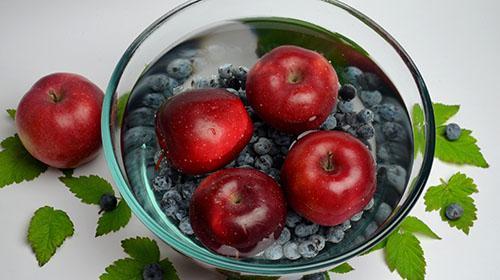 ingrédients pour compote