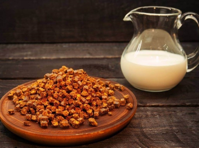 lait à la propolis la nuit