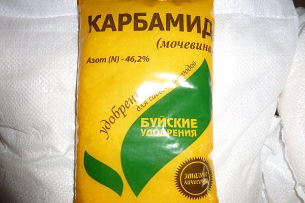 urea para el jardín