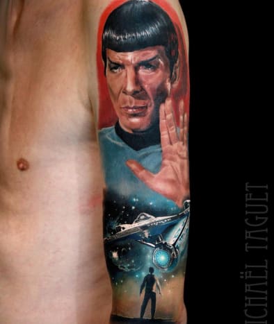 Star Trek Tattoo von michealtaguet