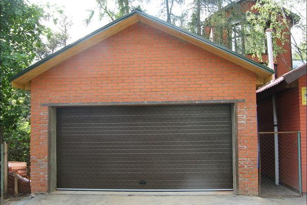 garage en brique