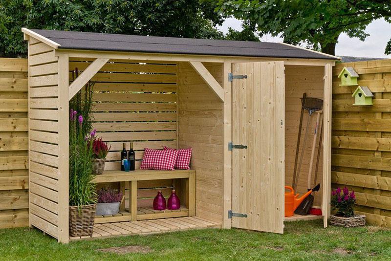 pequeño granero para casas de verano