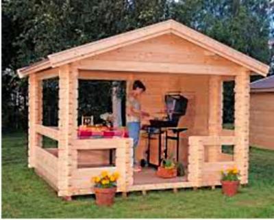 gazebo en bois