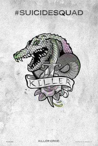 لعبت Killer Croc دور Adewale Akinnuoye-Agbaje