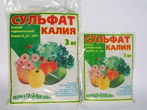 sulfate de potassium