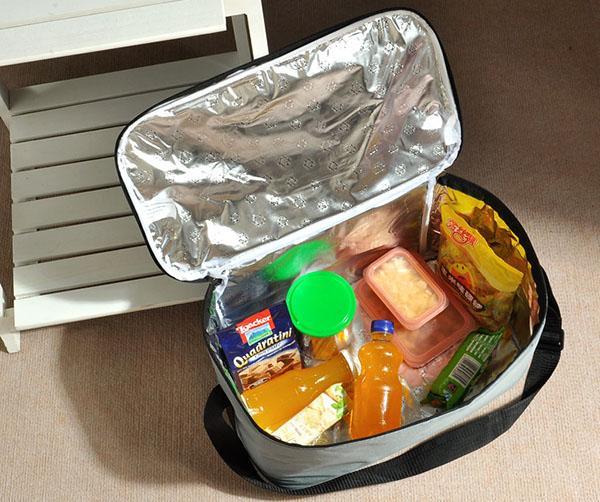 comida en una bolsa más fresca