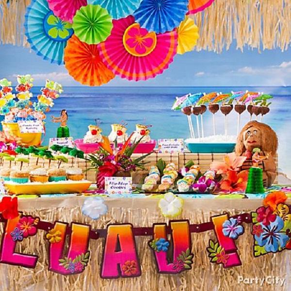 Sommer-Geburtstagsfeier für Girls_Luau Party-Paket