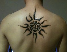 Sun Tattoo - TOP 100 - Rang - Blindingly Gorgeous Tat Art