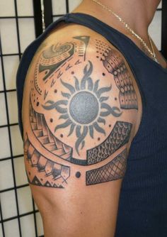 Sun Tattoo - TOP 100 - Rang - Blindingly Gorgeous Tat Art