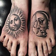 Sun Tattoo - TOP 100 - Rang - Blindingly Gorgeous Tat Art