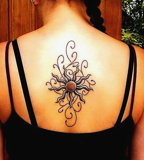 Sun Tattoo - TOP 100 - Rang - Blindingly Gorgeous Tat Art