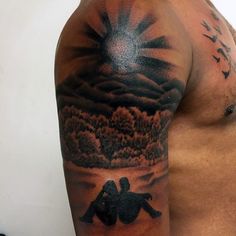 Sun Tattoo - TOP 100 - Rang - Blindingly Gorgeous Tat Art