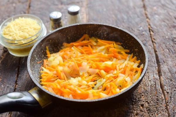 faire frire les légumes