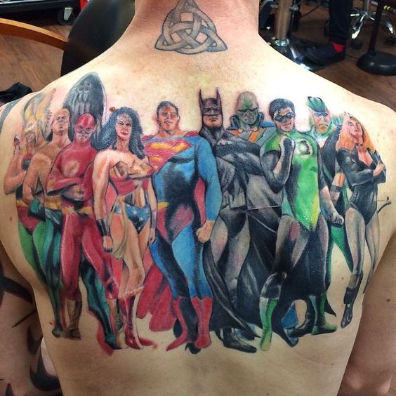 Superhelden-Tattoos: Unsere Favoriten