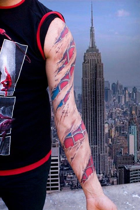 Superhelden-Tattoos: Unsere Favoriten