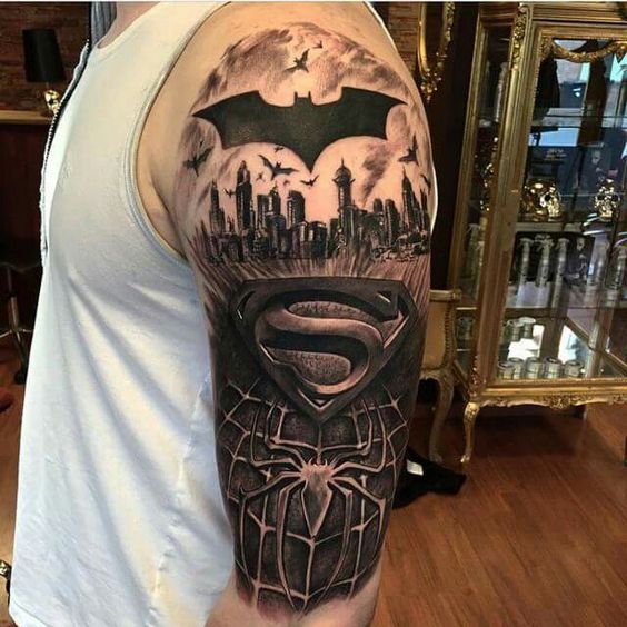 Superhelden-Tattoos: Unsere Favoriten