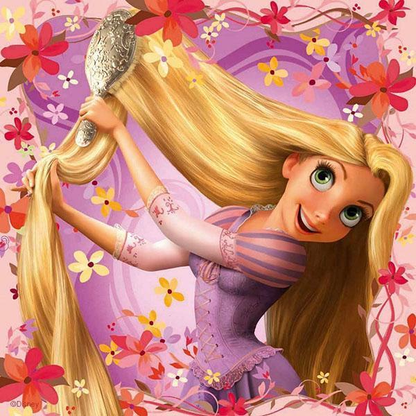 El hermoso cabello de Rapunzel